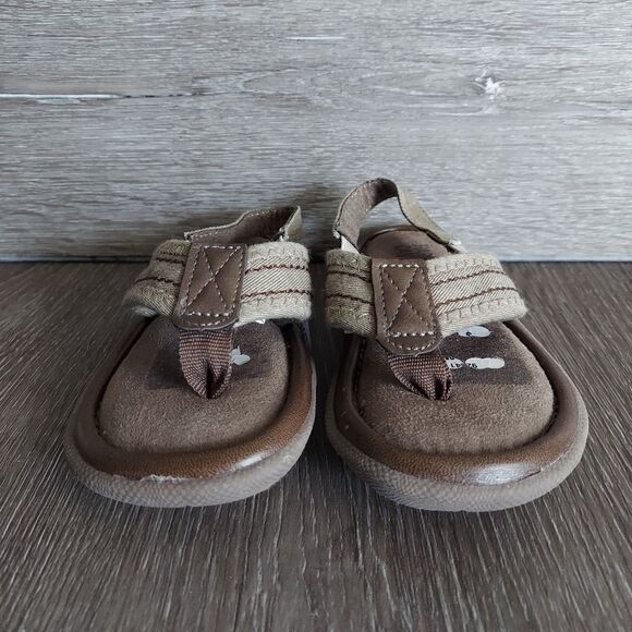 Harper Canyon Brown Slingback Sandals Size 8 - Picture 2 of 7